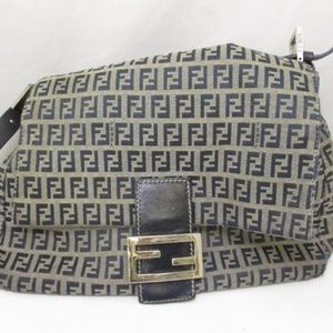 Fendi Zucca Canvas Handbag